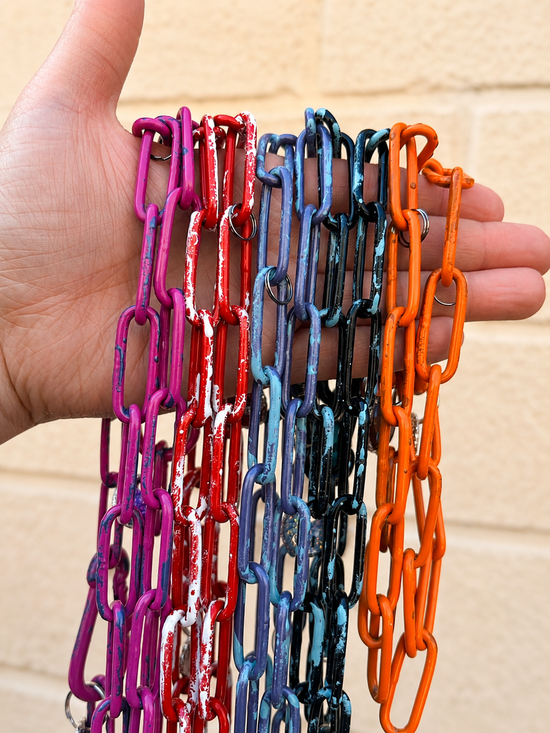 CROC TACHES – Colliers Chaînes Colorés pour Chien